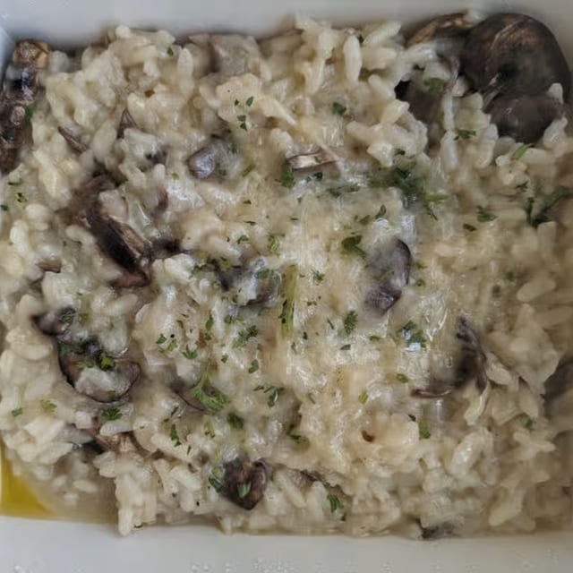 Mushroom Risotto.