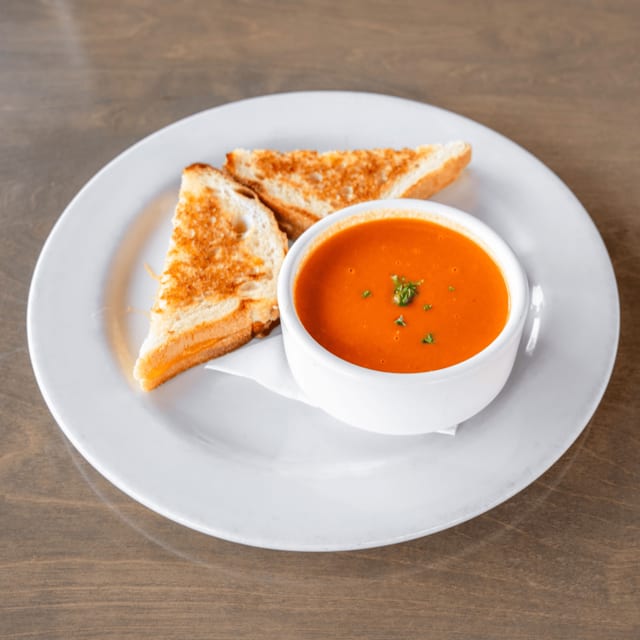 Grilled Cheese Sandwich & Tomato Soup.