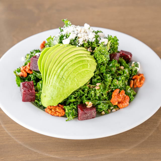 Kale, Avocado & Beet Salad.